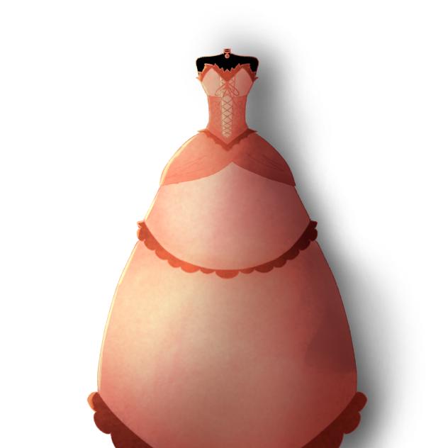I drew a dress
