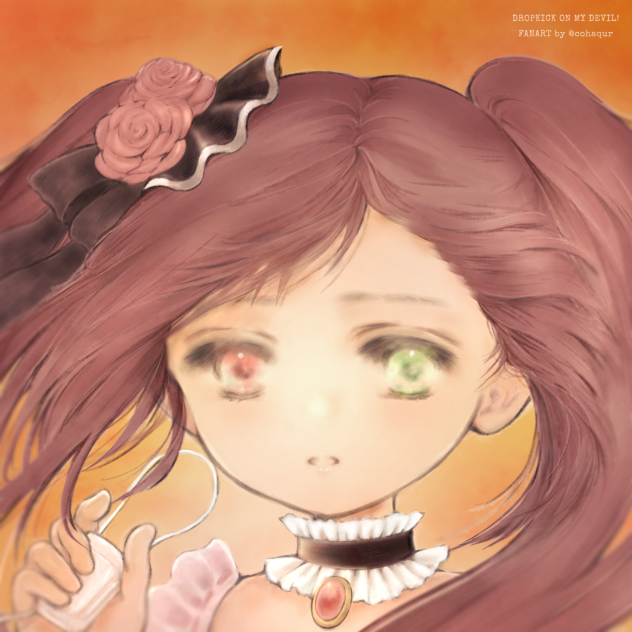 オッドアイの花園ゆりねちゃん。