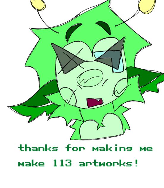 thanks you guys for this 113 artworks