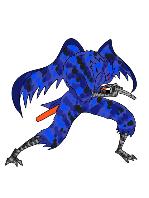 居合鴉　一閃