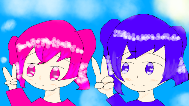 はい！ピース！