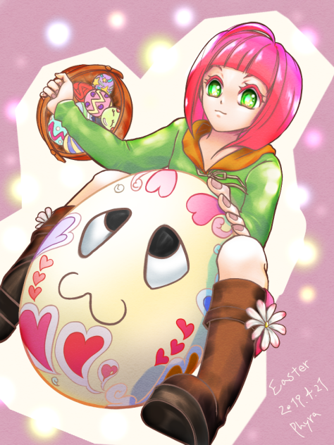 週末の落書き13 レアエッグハント