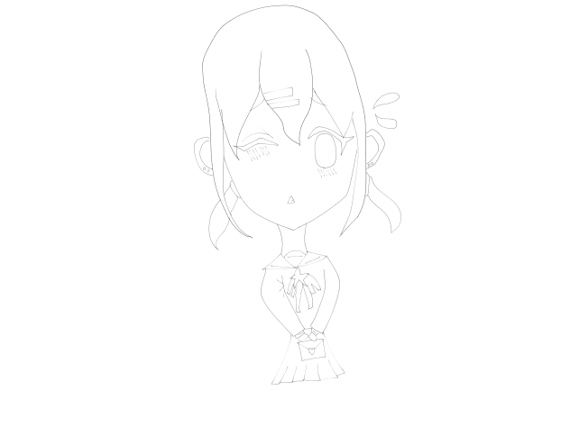 ラブレター💌　塗り絵