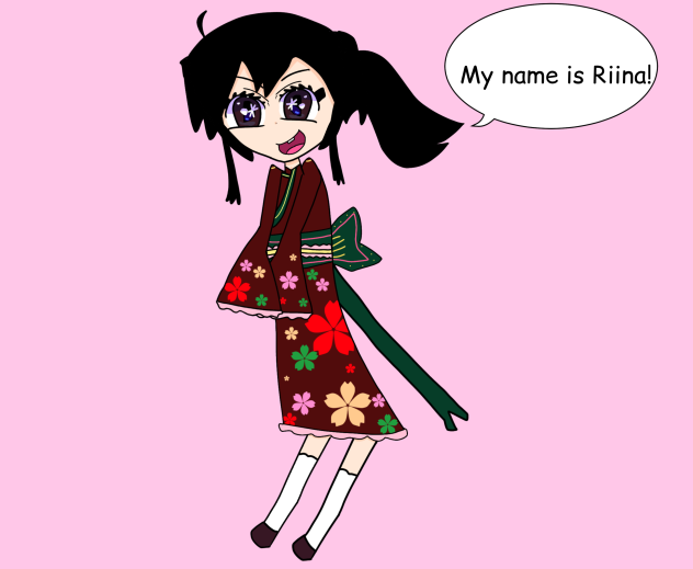 I met a friend named Riina!