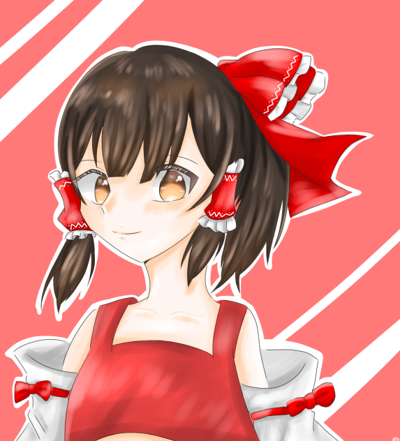 ポニテ霊夢ちゃん