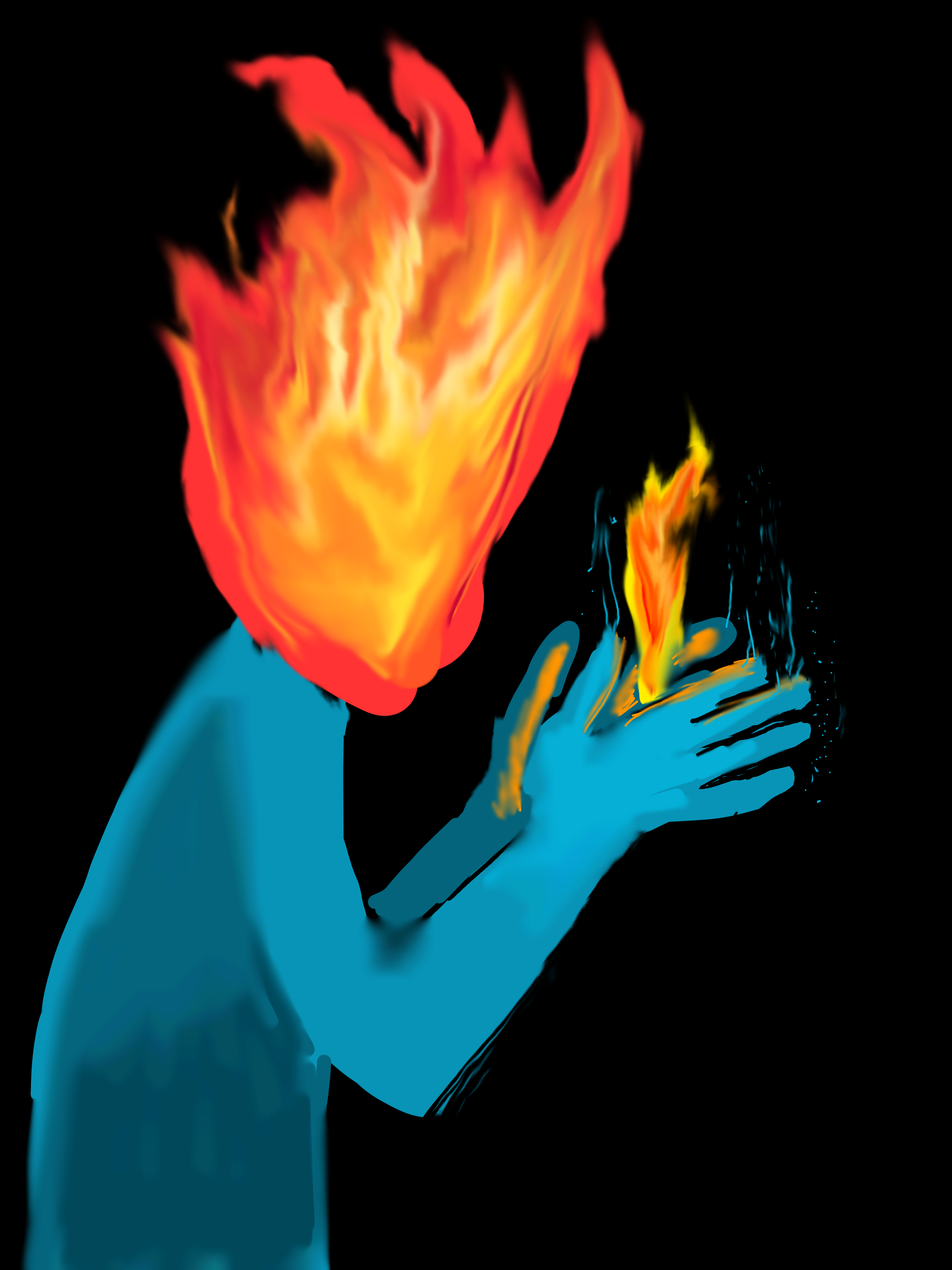 Guardian of the Flame - ibisPaint