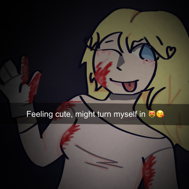 Feeling cute 😻🔪 - ibisPaint