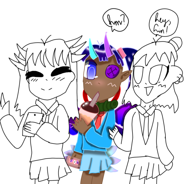 Coloring Page But its a Collab