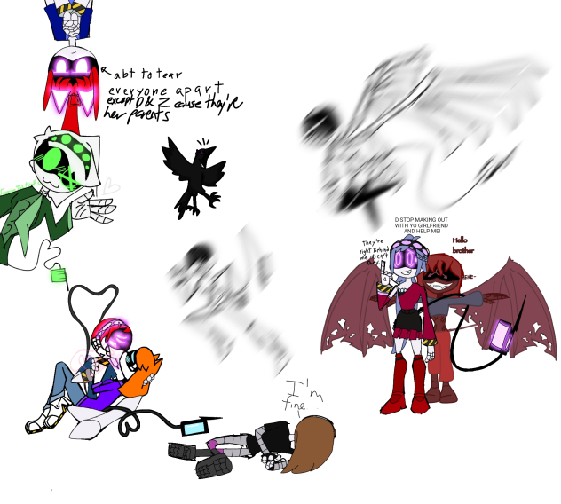 Murder drones collab - ibisPaint