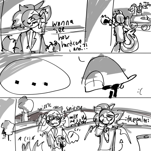 Zakalie and Finn mini comic xD