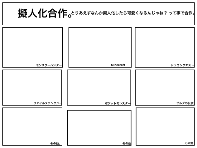 擬人化合作