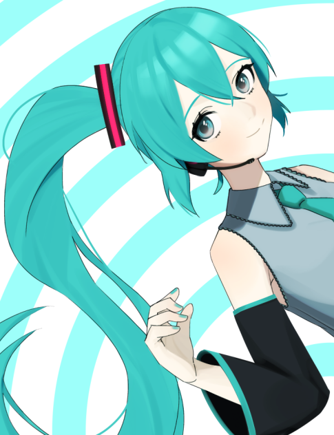 サイドテールミク