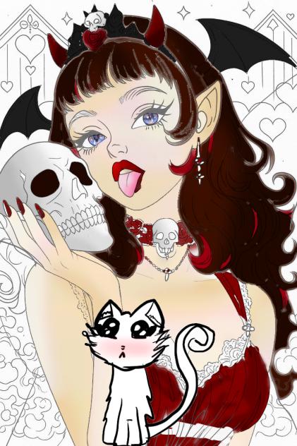 Vampire Girl i think