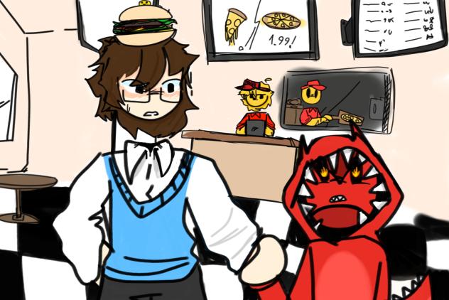 visita a Work in a Pizzaplace