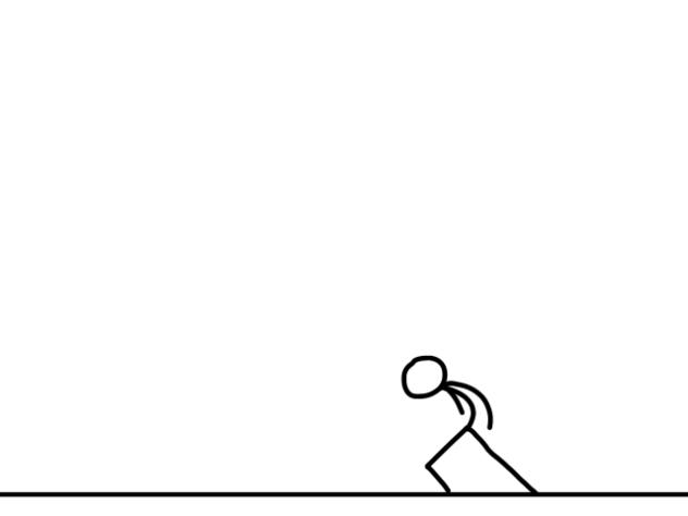 久しぶりの棒人間バト