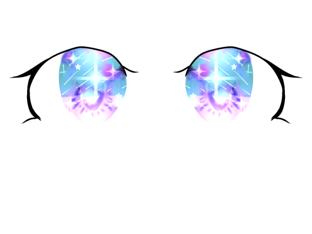 how did I shared eyes (｡･ω･｡)ﾉ