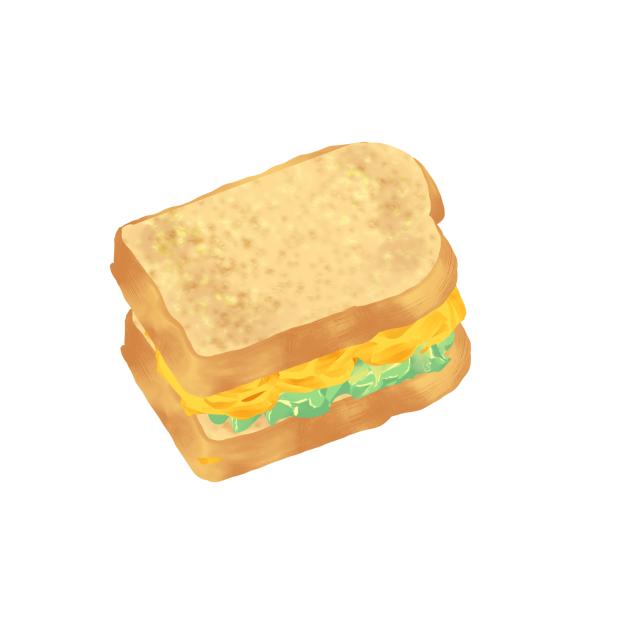 IBM4807 Scrambled egg avocado sandwich