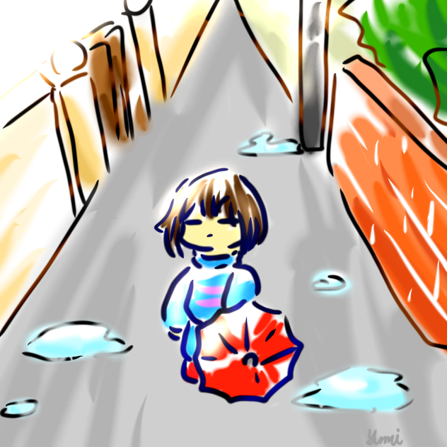雨上がり