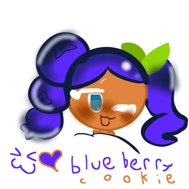 BLUEBERRY COOKIE! 💜🫐✨️🍪