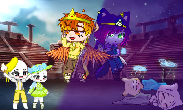 хранители дня и ночи - ibisPaint