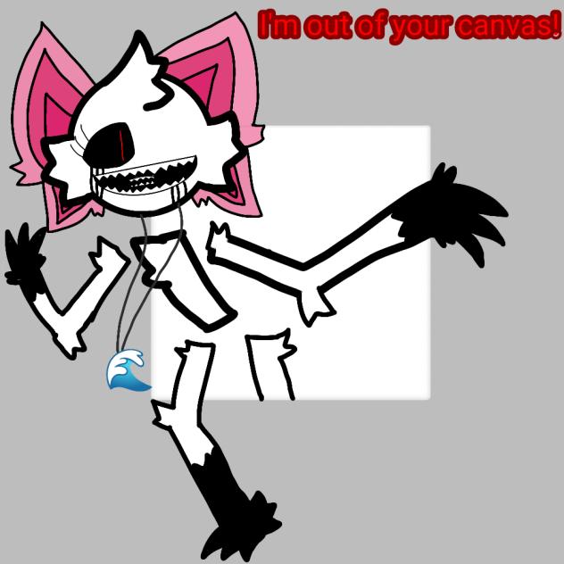 Molly came out of your canvas!!!