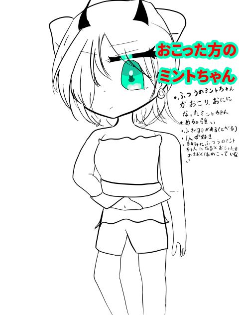 題175 怒った方のミントちゃんかいたった！
