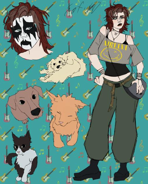 crappy attempt at a self portrait