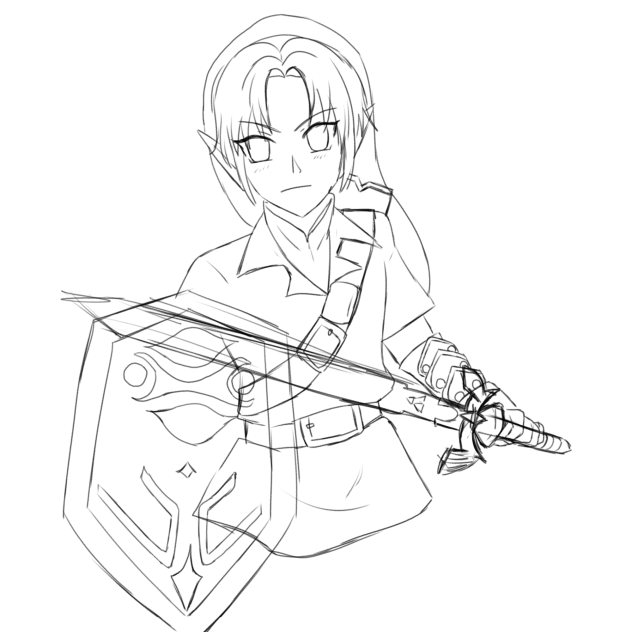 Lot Link with shield - ibisPaint