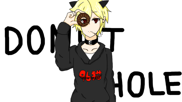 96猫でドーナツホール