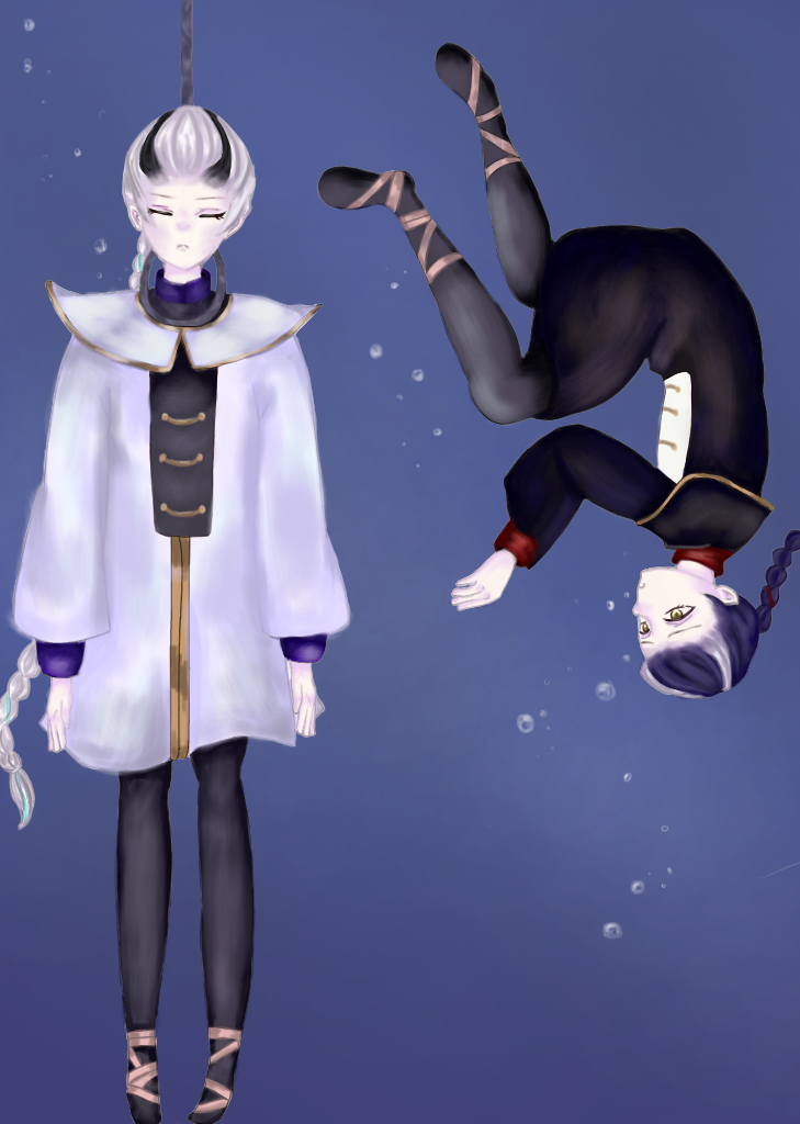 白黒無常 Ibispaint