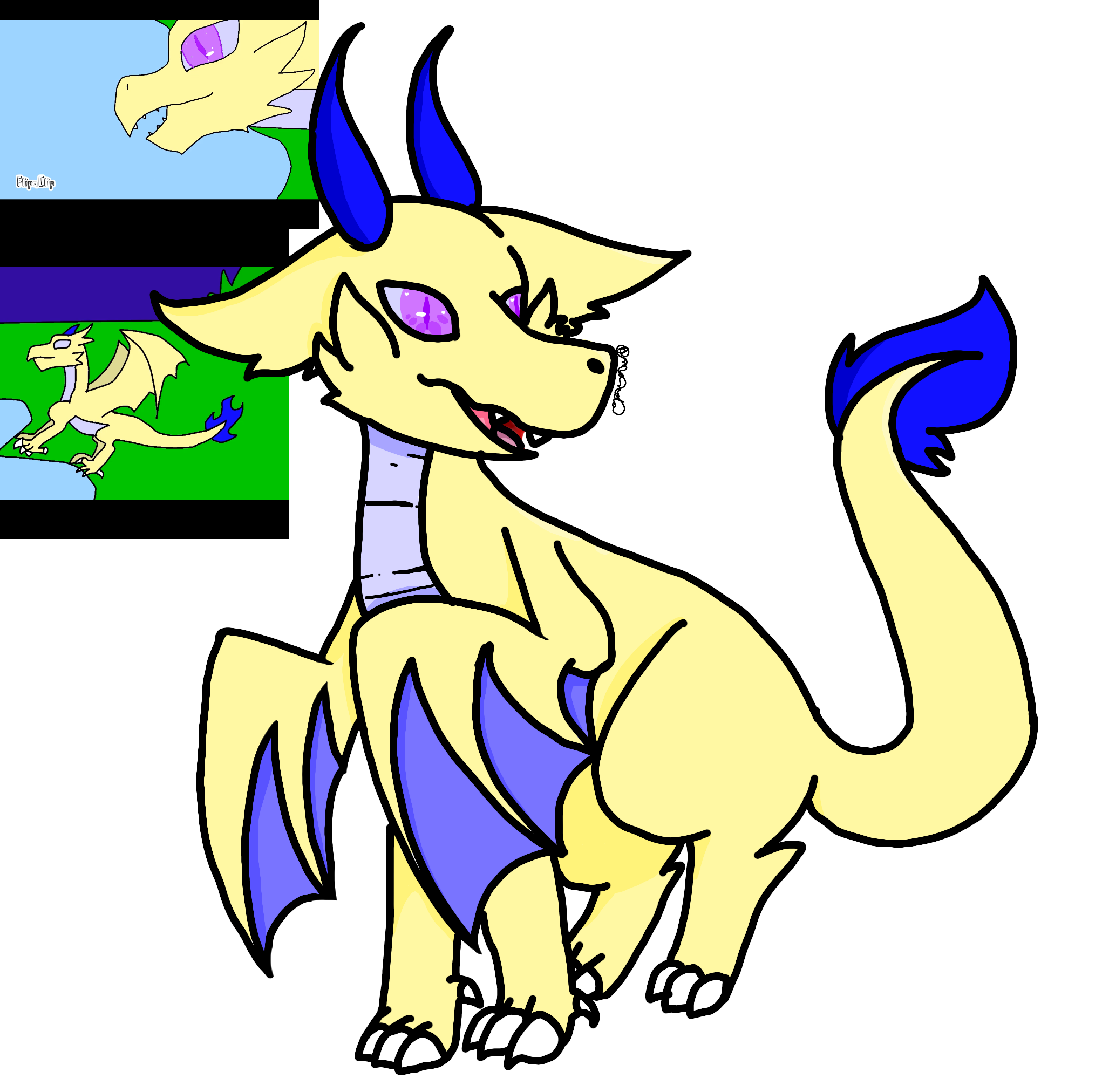 Redesigning dragon UwU - ibisPaint