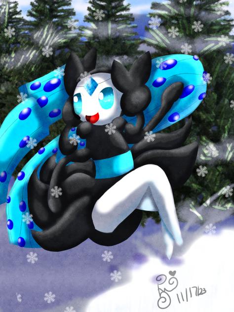 some old art of radiance form meloetta