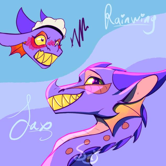 Jax as a Wof dragon!