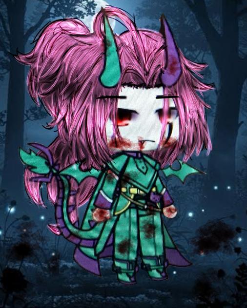 Warning blood Yuko Gacha edit