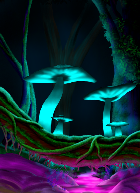 Mushroom Land.
