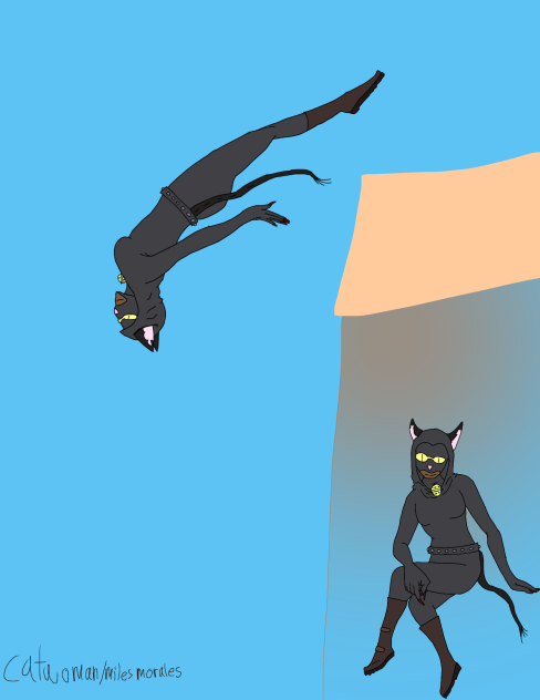 Melina Miles AKA black cat