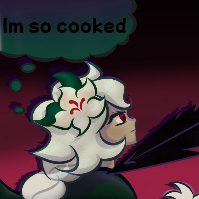 Im so cooked🥀-White Lily Cookie