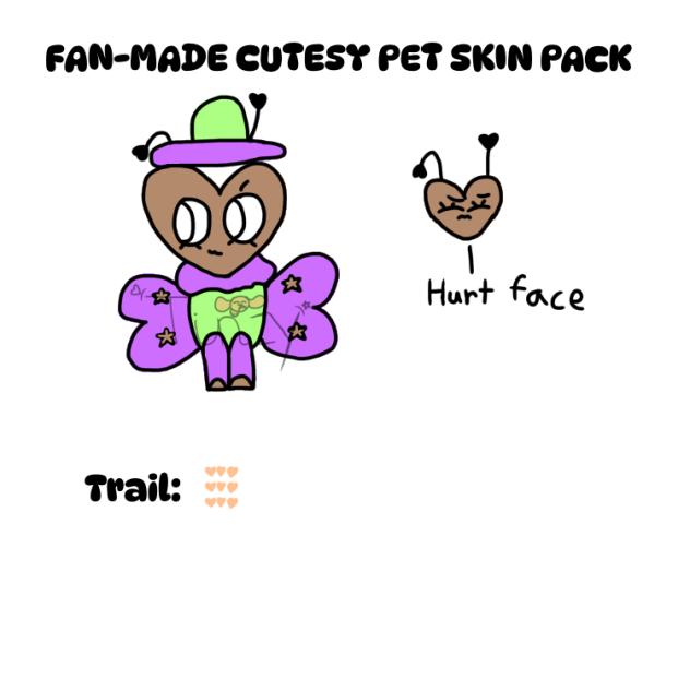FANMADE CUTESY PET SKIN PACK FLUTTER