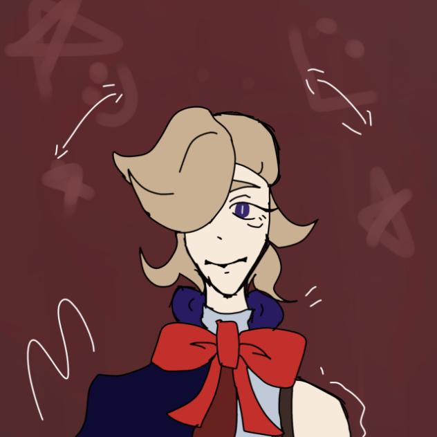 Lyney blinking