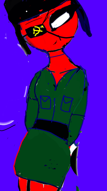 USSR countryhumans art