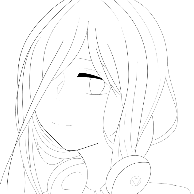 線画みく - ibisPaint