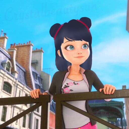 Miraculous Ladybug Marinette hairstyle