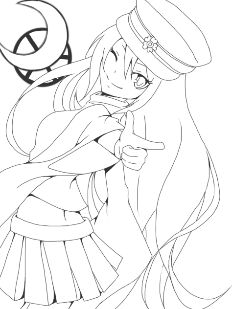 千本桜 テケさんバージョン線画