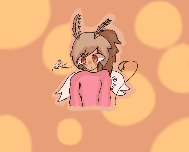 First drawing posted on here ✨