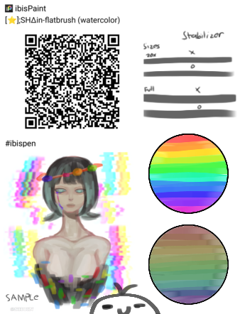 Flatbrush (watercolor)