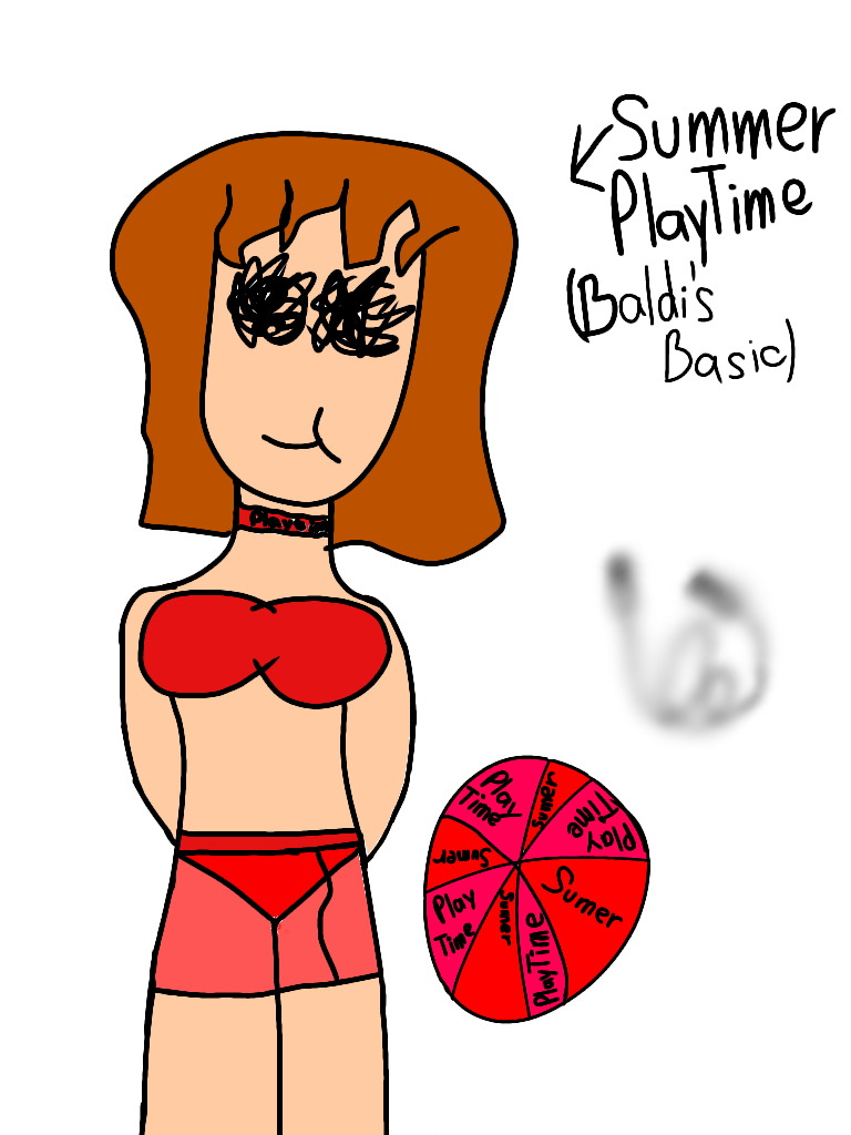 Summer Time Playtime Baldi S Basics Ibispaint