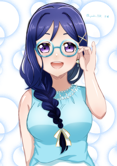 眼鏡果南らくがき