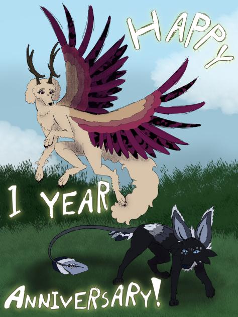 Happy 1 year anniversary!!