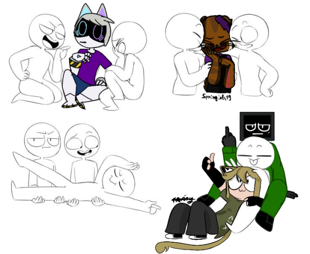 Friends - A Collab - ibisPaint