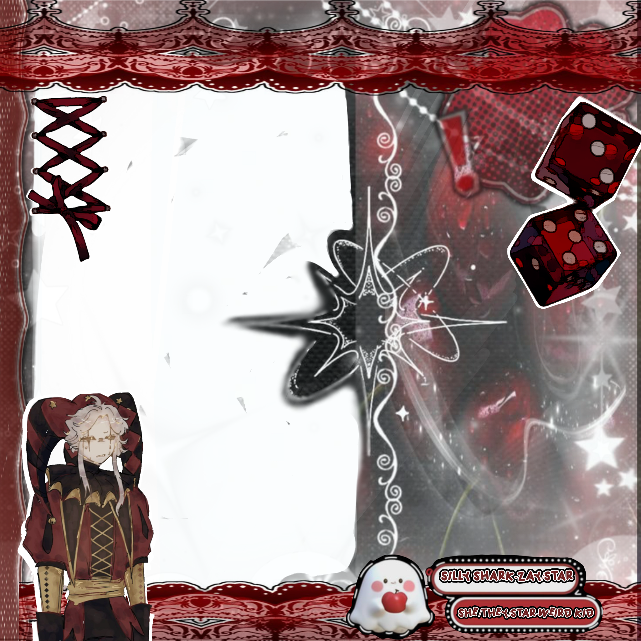 Red Slime Rant Layout Slime ranter lay out 🥹 - ibisPaint